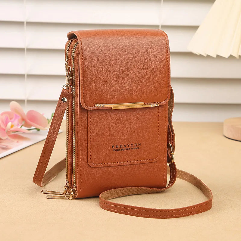 Crossbody Shoulder Bag Touch Screen & Card Holder