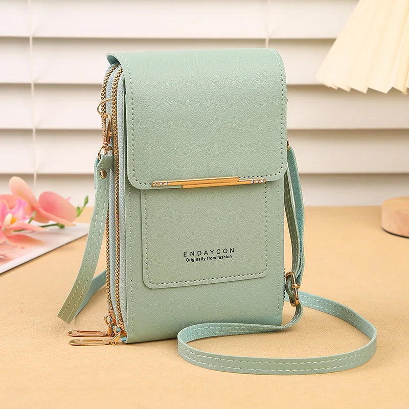 Crossbody Shoulder Bag Touch Screen & Card Holder