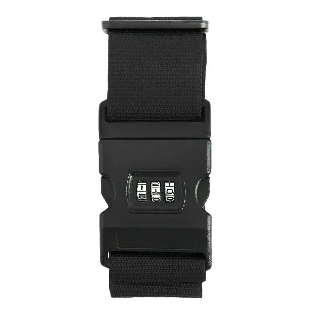 Adjustable Luggage Security Lock Belts Strong Elastic Extra Safety
