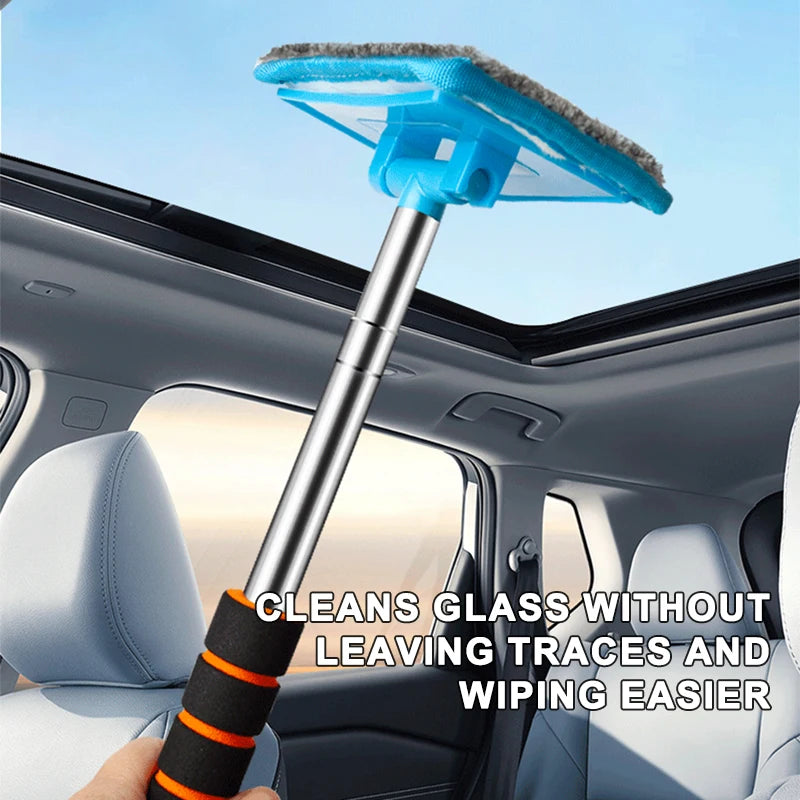 Car Front Windshield Defogging Brush Long handle