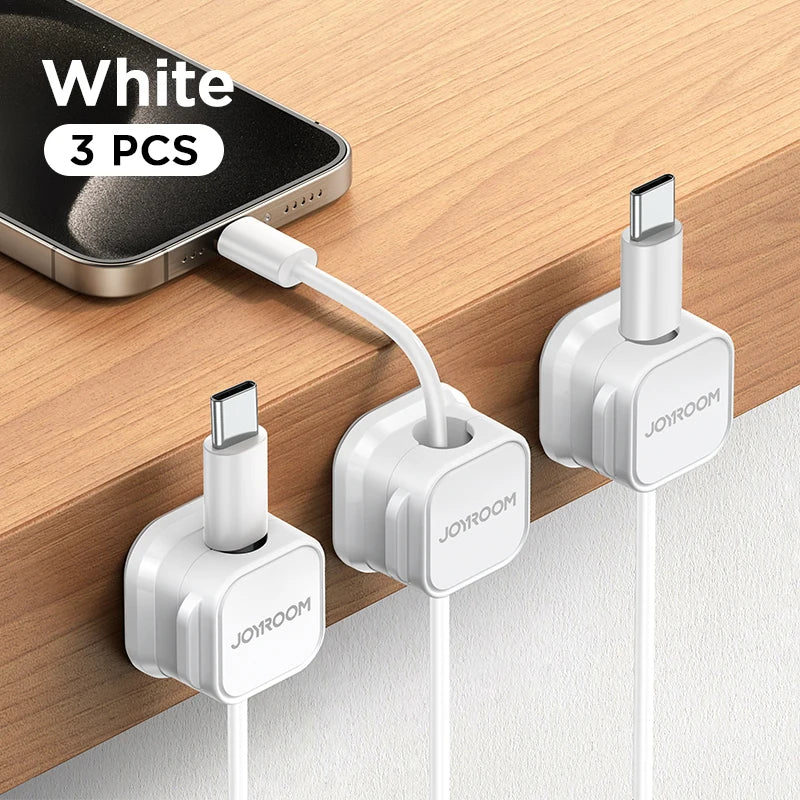 Magnetic Cable Clips Cable Smooth Adjustable Cord Holder