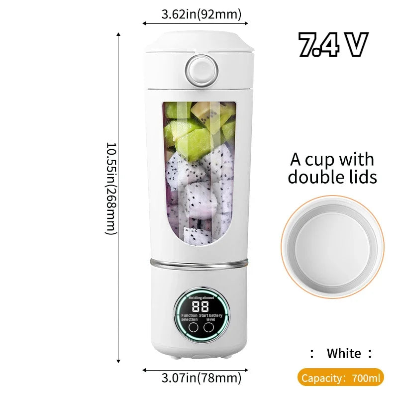 New Portable Juice Maker Blender for Shakes Smoothies 700ML