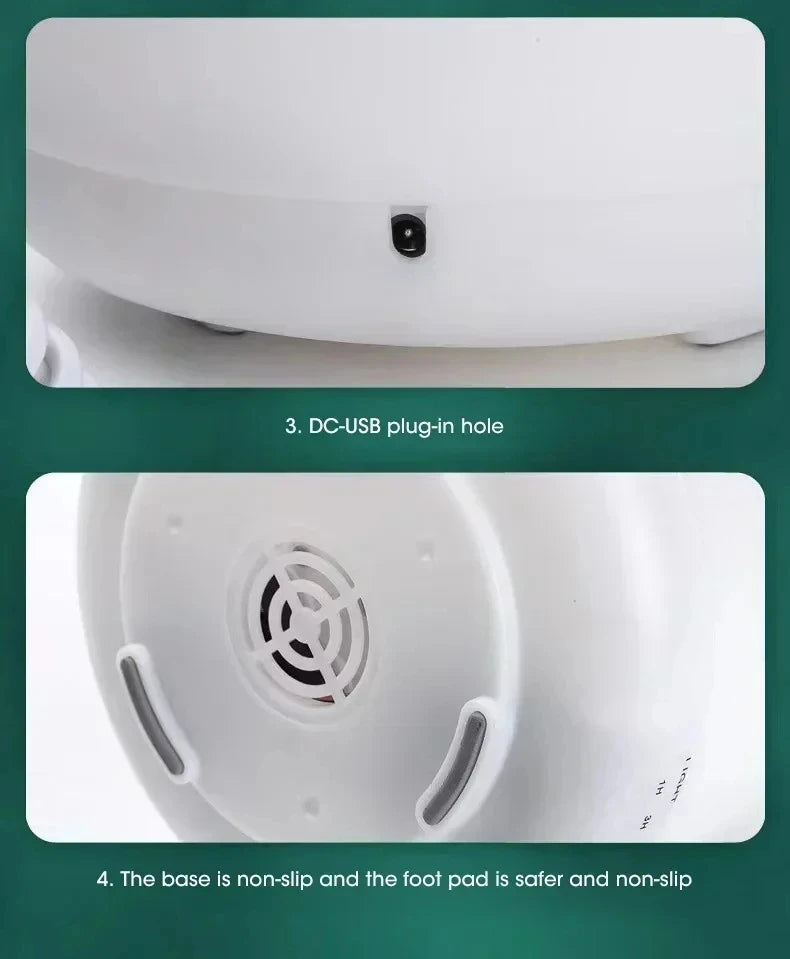 500ML Mini LED Humidifier Aroma Diffuser, Essential Oil Diffuser