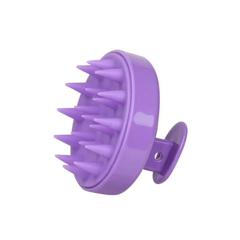 Silicone Shampoo Brush Head Scalp Massager