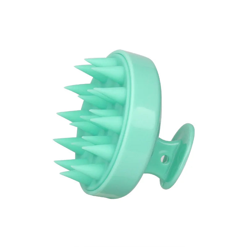 Silicone Shampoo Brush Head Scalp Massager