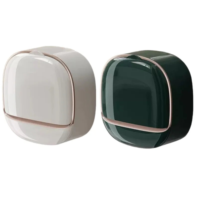 Waterproof Soap Box for Shower Or Sink Hanging Soap Holder with Drainage