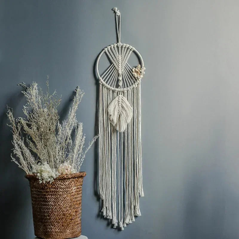 Macrame Dream Catcher, Wall Tapestry Decoration