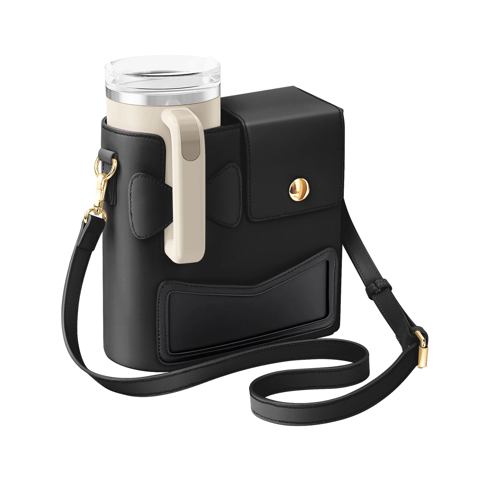 Universal Crossbody Bag Purse for Stanley Cup 40 oz With Adjustable Shoulder Strap