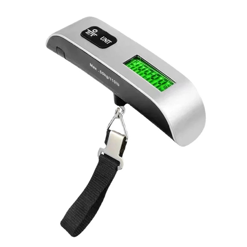 Portable Scale Digital LCD Display 110lb/50kg Electronic Luggage Weight Balance Tool