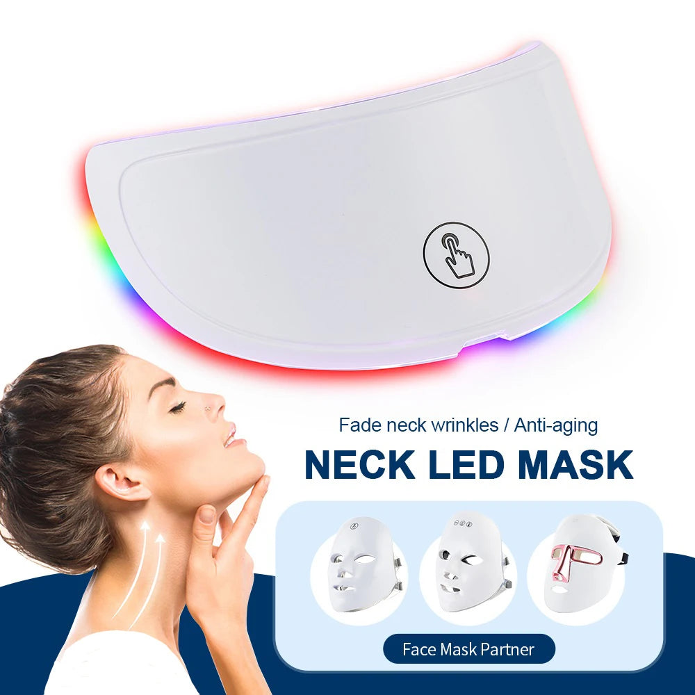 Wireless 7 Colors LED Face Tightening Rejuvenation Facial Mask