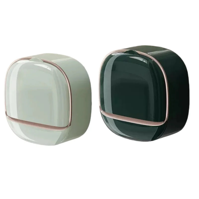 Waterproof Soap Box for Shower Or Sink Hanging Soap Holder with Drainage