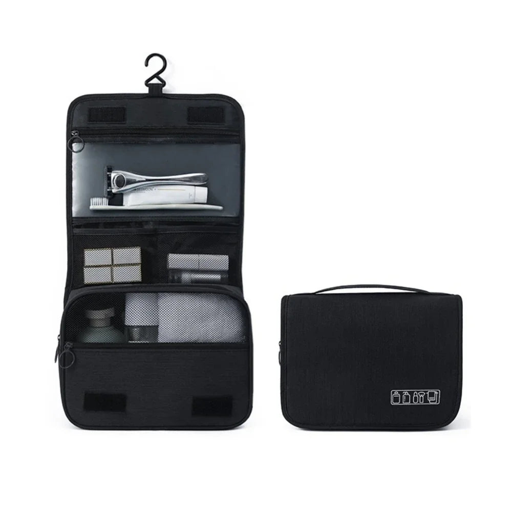 Portable Toiletry Washbag with Hanging Hook Waterproof