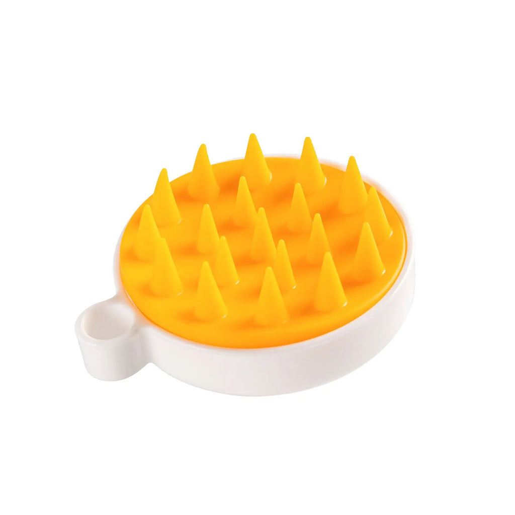 Silicone Shampoo Brush Head Scalp Massager