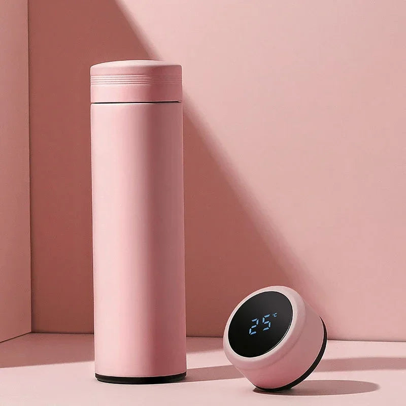 500ML Temperature Display Thermos Cup Stainless Stee