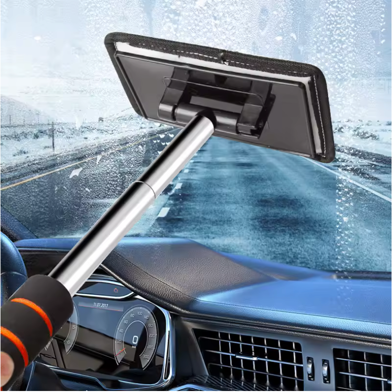 Car Front Windshield Defogging Brush Long handle