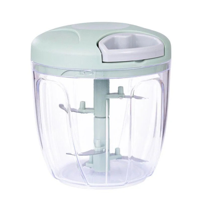 500/900ML Manual Meat Mincer Garlic, Vegetable, & Onion Cutter