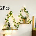 Macrame Wall Hanging Floating Shelf Boho