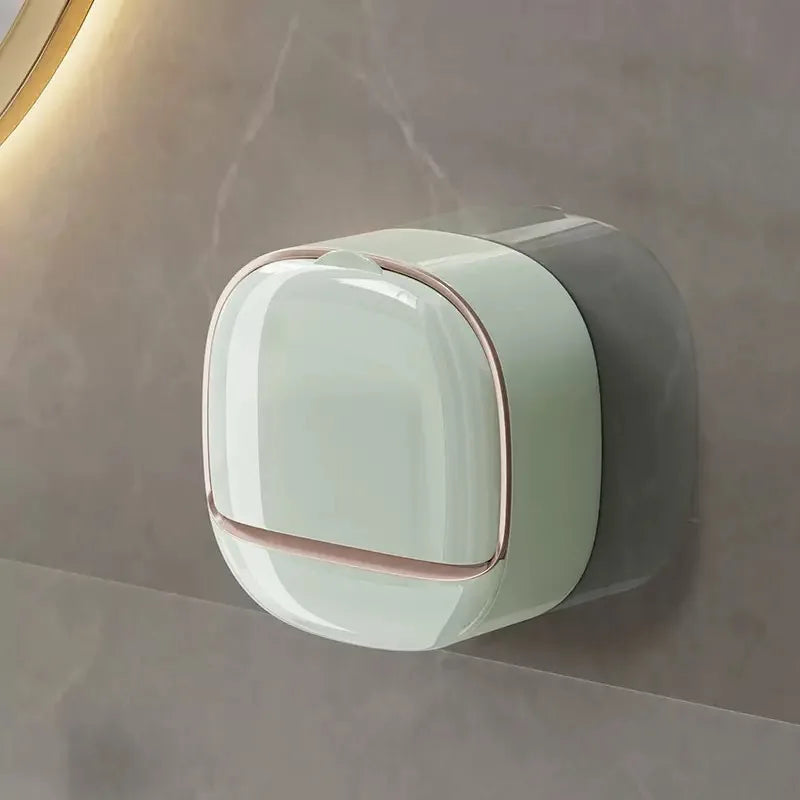 Waterproof Soap Box for Shower Or Sink Hanging Soap Holder with Drainage