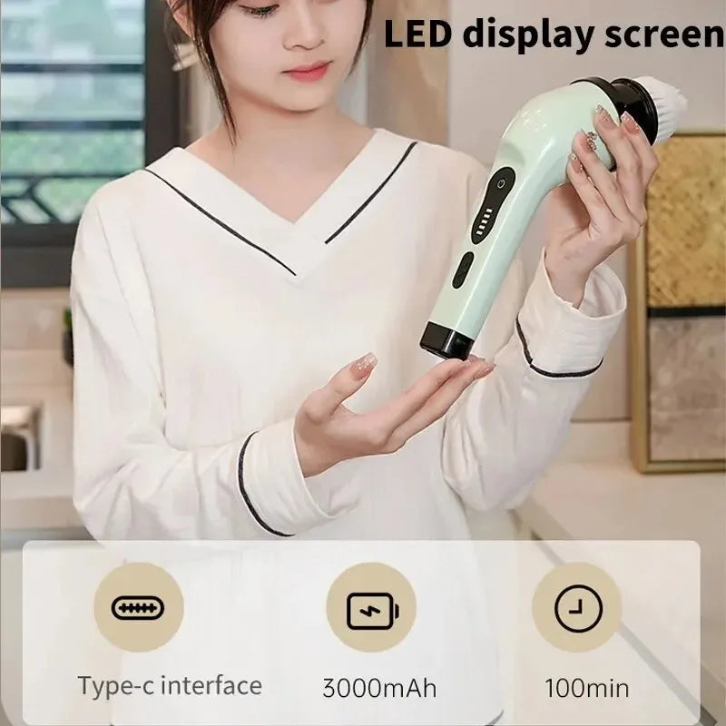 Wireless Electric Cleaning Brush For Home