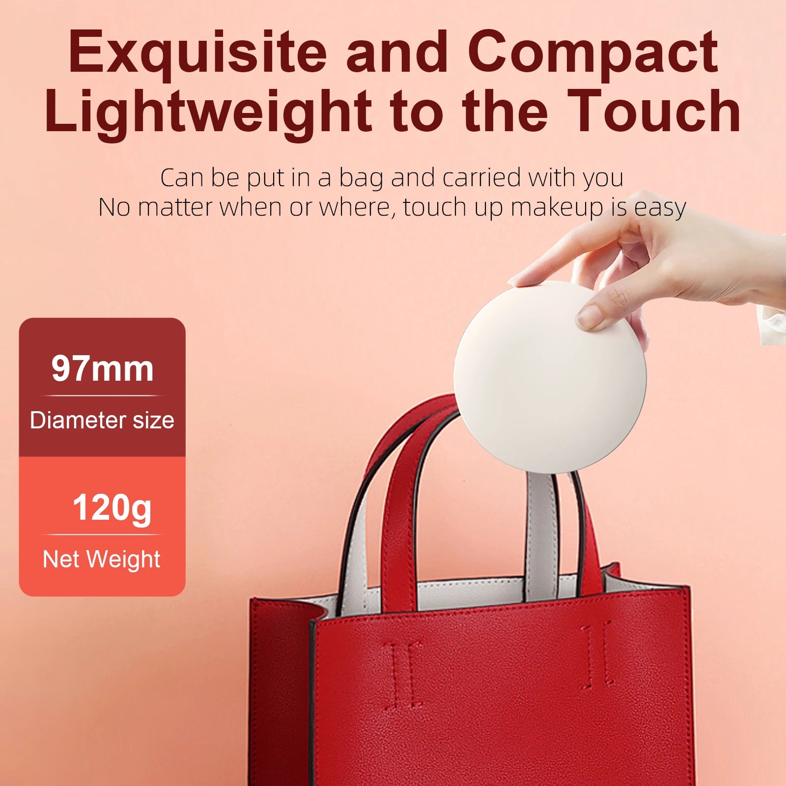 Smart Sunscreen Led Light Portable Makeup Mirror Uv Camera
