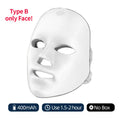 Wireless 7 Colors LED Face Tightening Rejuvenation Facial Mask