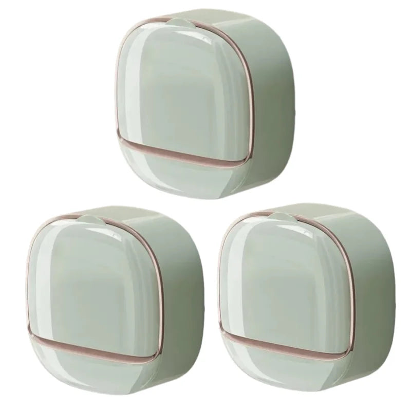 Waterproof Soap Box for Shower Or Sink Hanging Soap Holder with Drainage