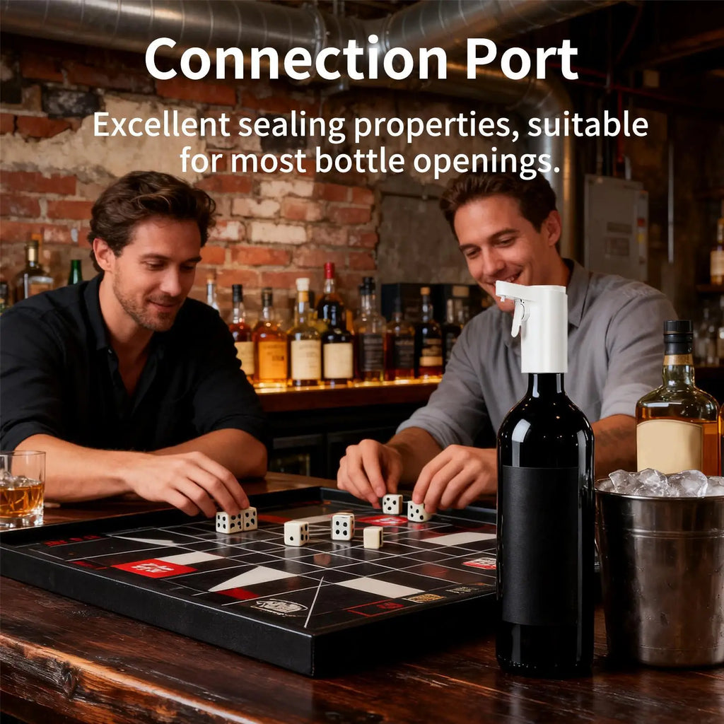 Automatic Smart Sensor Wine Dispenser Wine Pump 4 Modes Touch Screen
