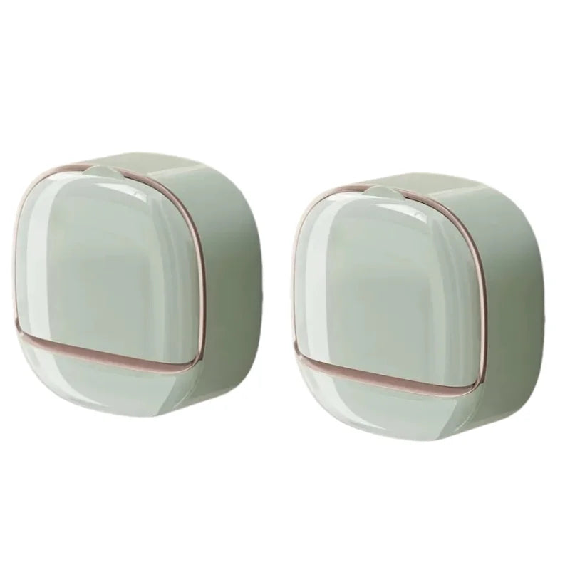 Waterproof Soap Box for Shower Or Sink Hanging Soap Holder with Drainage