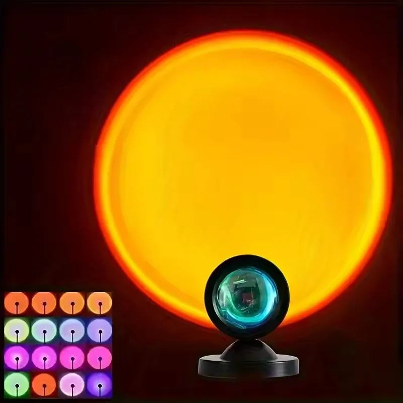 Sunset Light Projection Light With Remote Control 16-Color