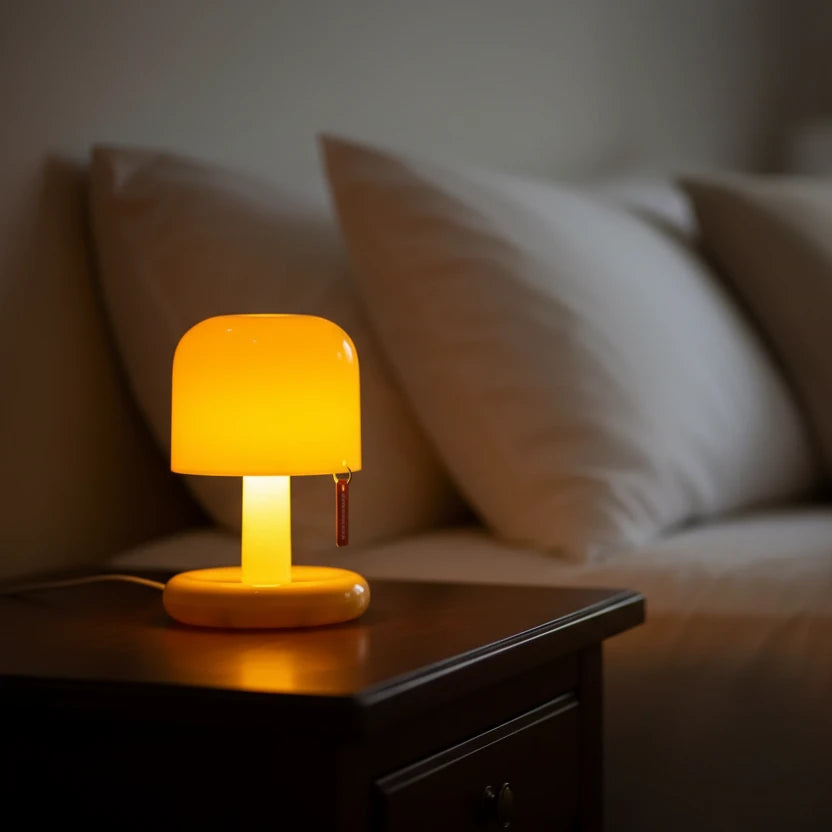 Sunset Night Lamp Mini USB Rechargeable Mushroom Style Led Night Light