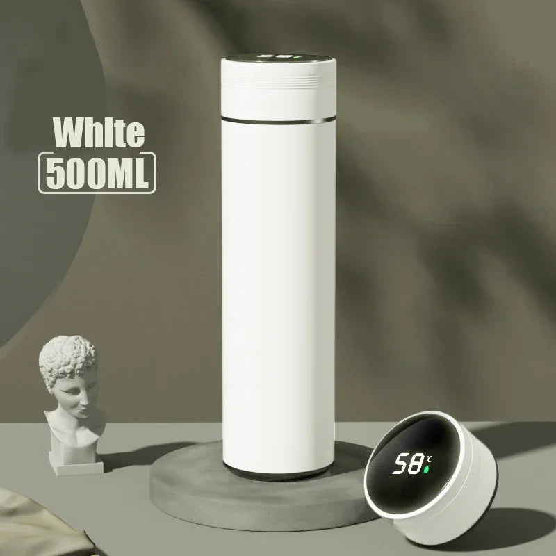 500ML Temperature Display Thermos Cup Stainless Stee