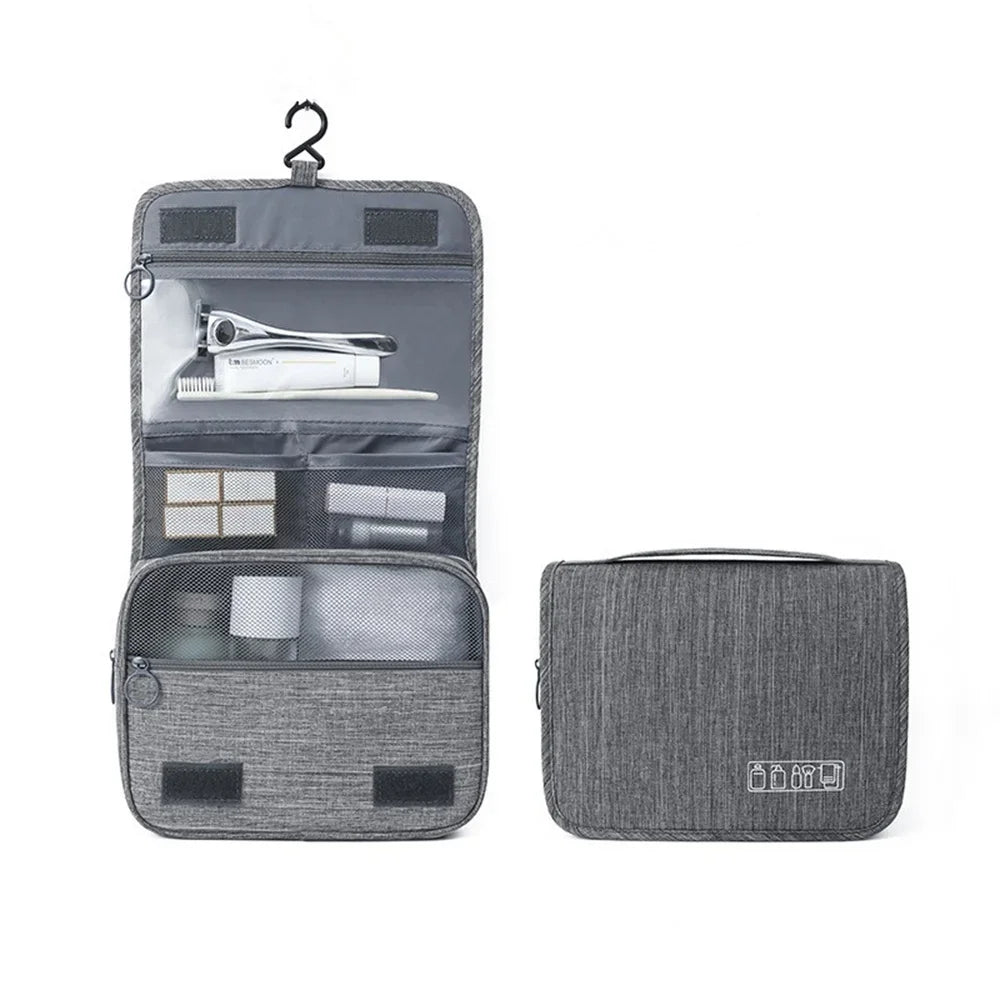 Portable Toiletry Washbag with Hanging Hook Waterproof