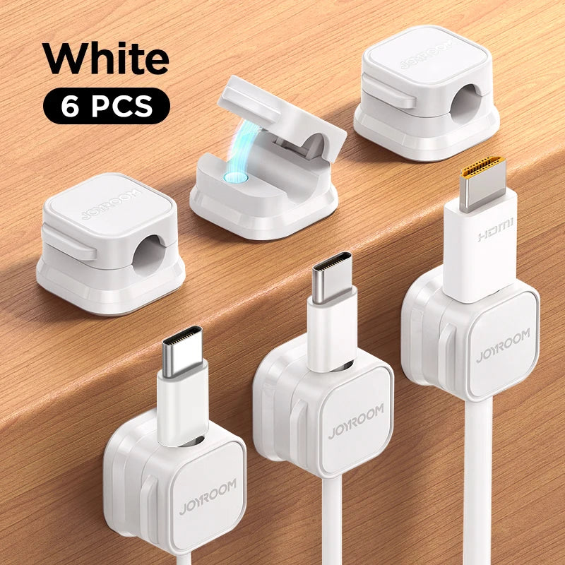 Magnetic Cable Clips Cable Smooth Adjustable Cord Holder