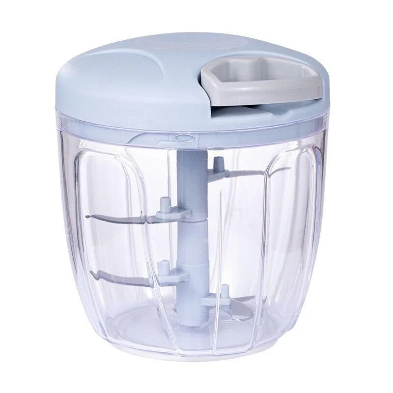 500/900ML Manual Meat Mincer Garlic, Vegetable, & Onion Cutter